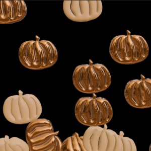 pumpkin transition 3d animation