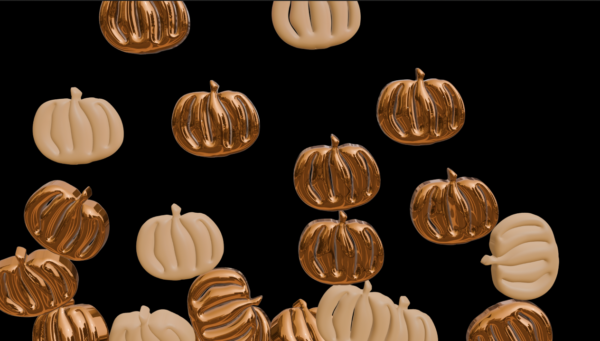 pumpkin transition 3d animation